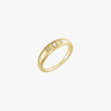 Diamond Starburst Ring