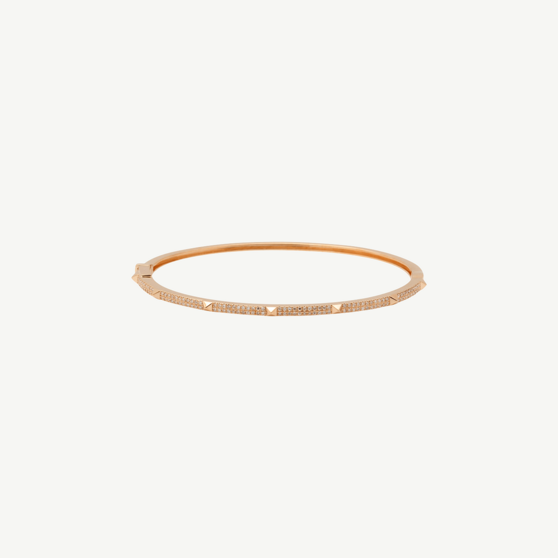 Diamond Pyramid Bangle