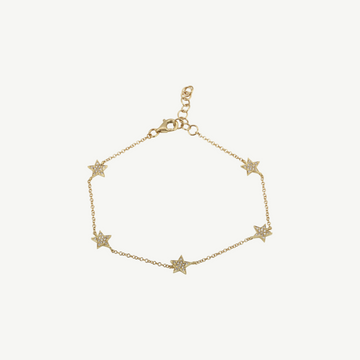 Diamond Star Bracelet