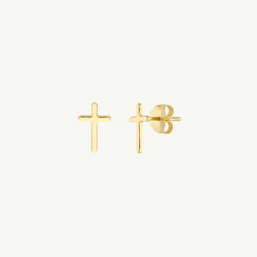 Cross Stud Earrings