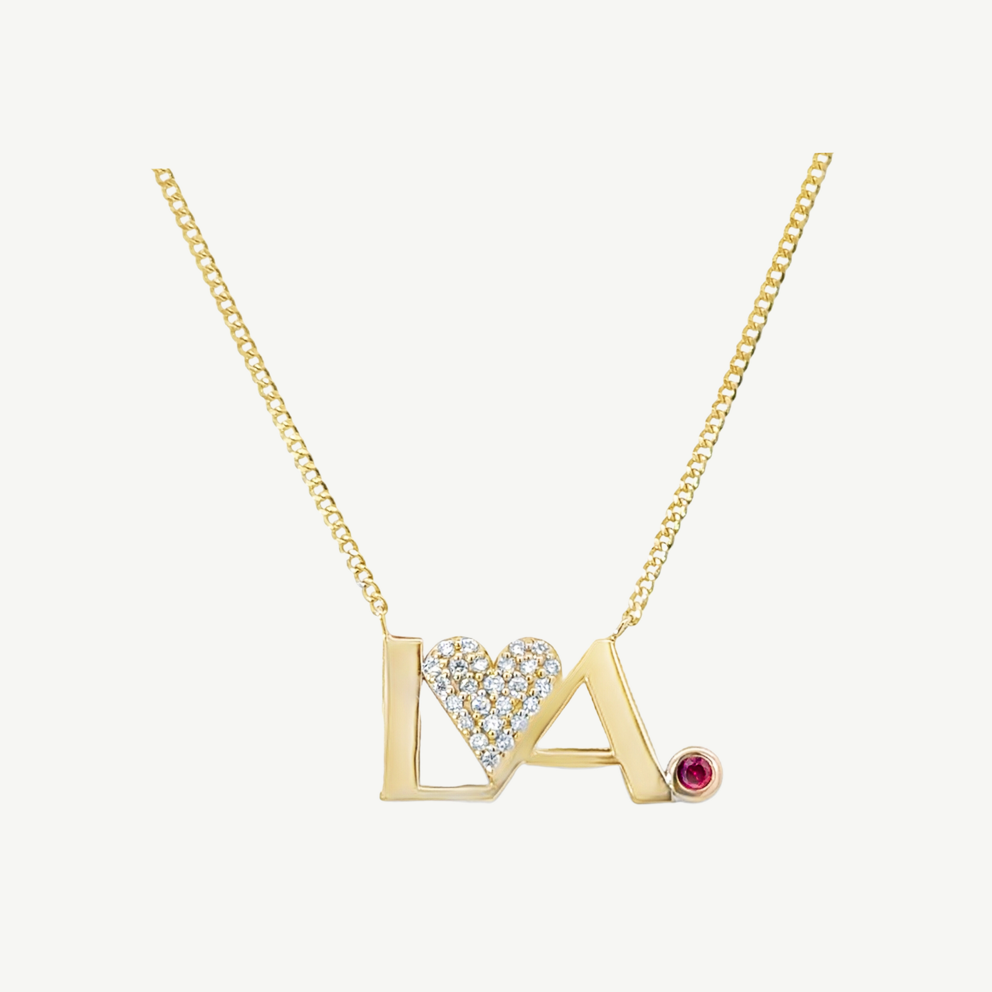 Hope for LA 14K Yellow Gold Necklace