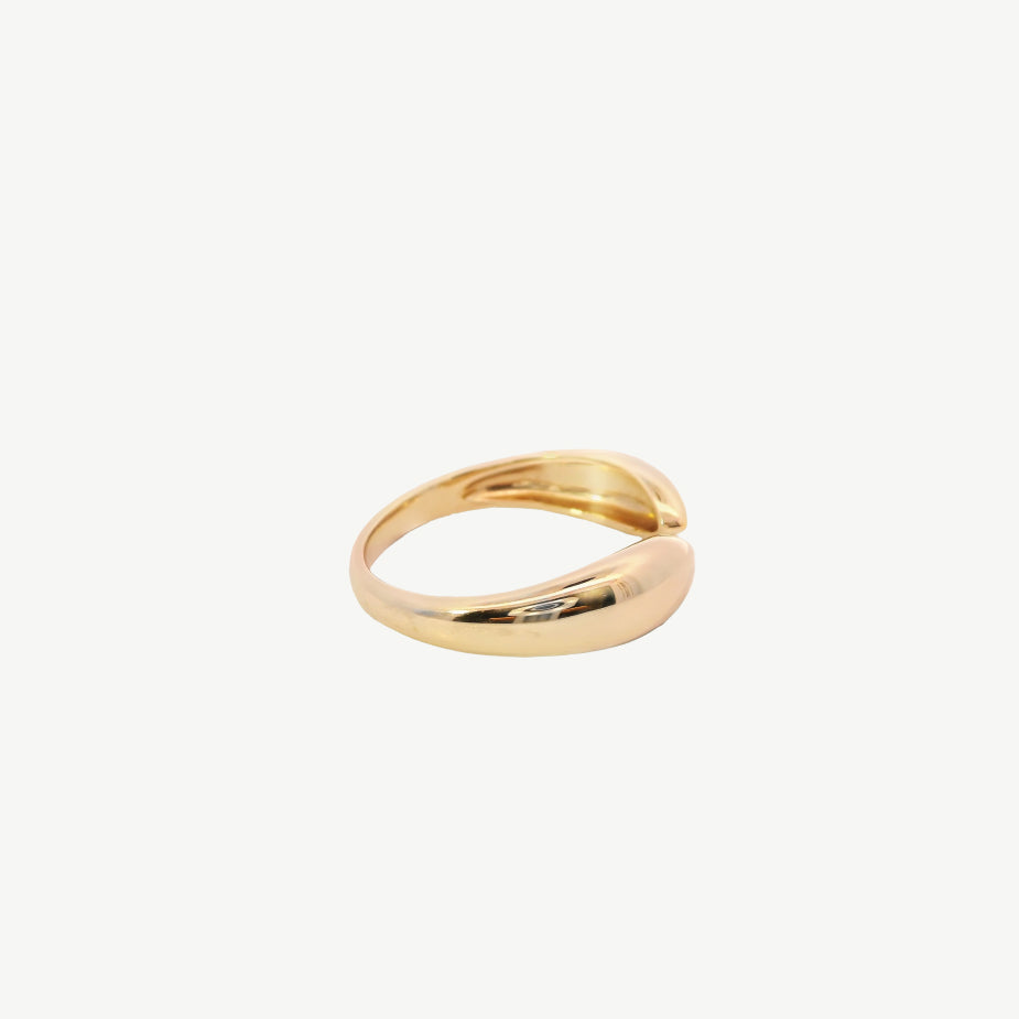 Open Half Dome Ring