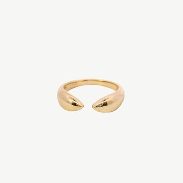 Open Half Dome Ring