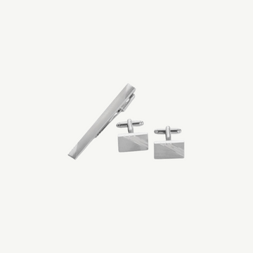 Cuff Link and Tie Bar Set