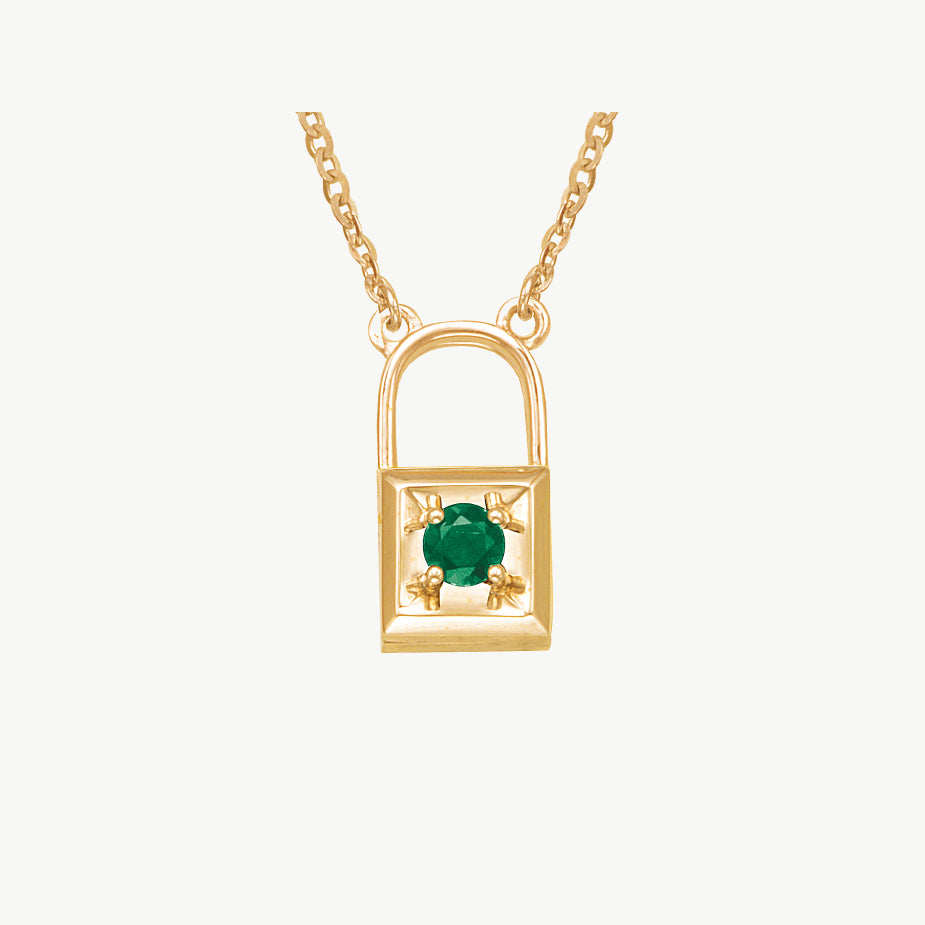 Birthstone + Diamond Love Locket