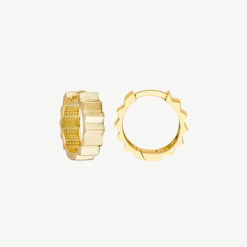 Ridged Round Hoops
