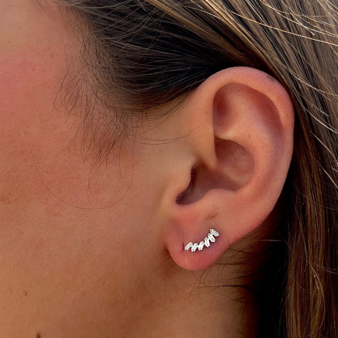 Baguette Studs