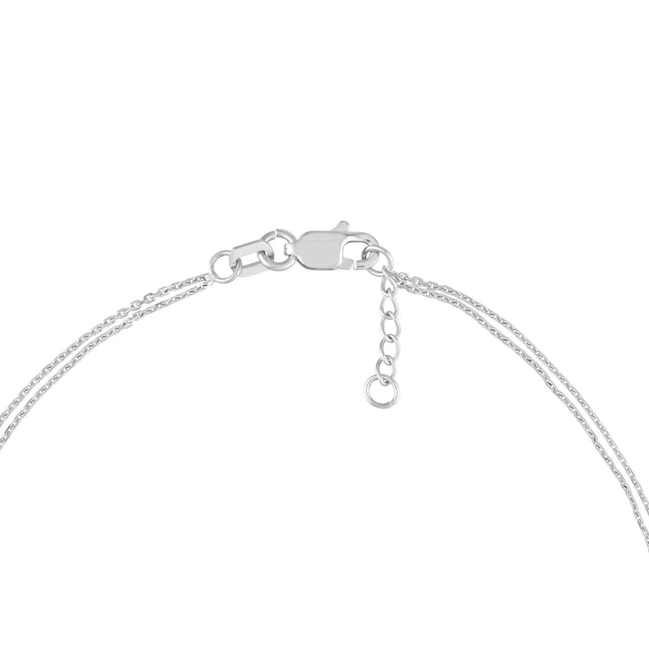 close up of the bracelet clasp