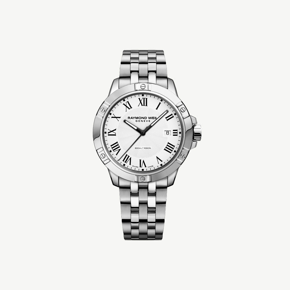 Raymond Weil Tango Classic Mens 41mm Quartz White Dial Watch