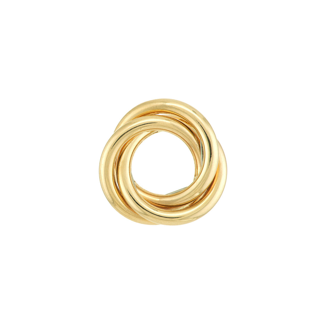 Open Love Knot Stud Earring