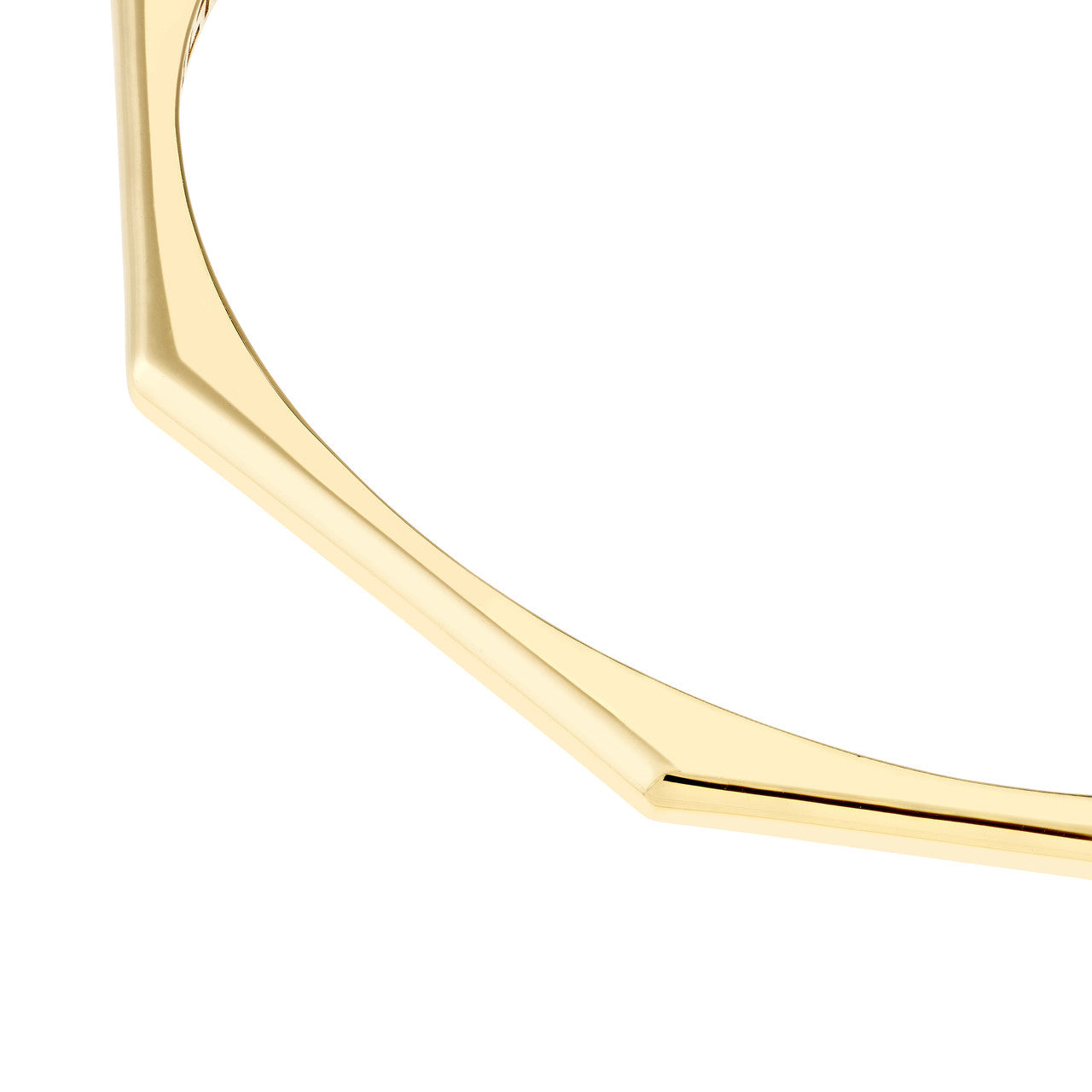 close up of one of the 8 bangle bracelet sides