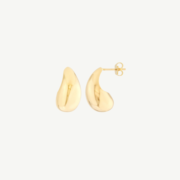 Teardrop Dome Earrings