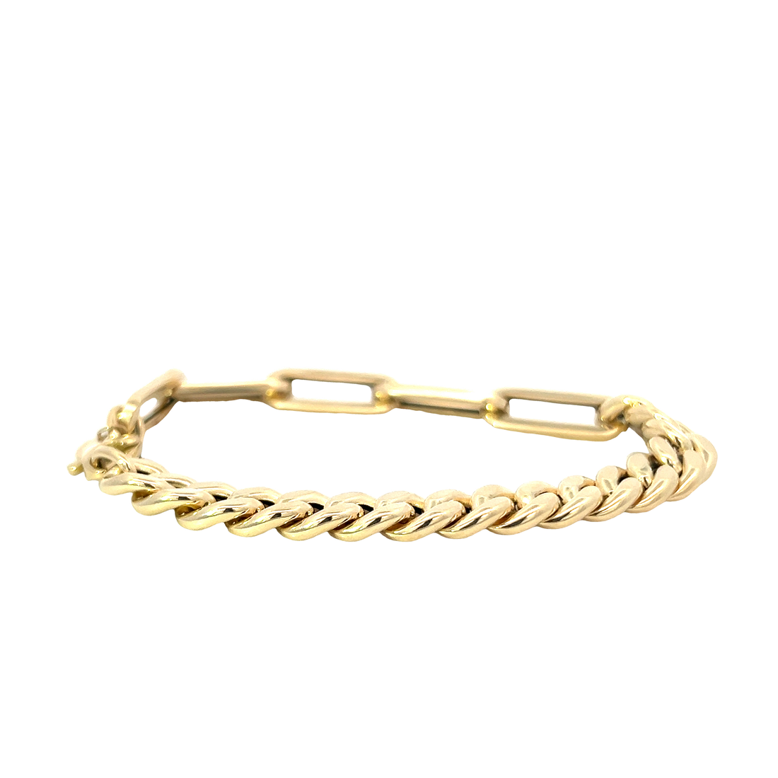 Paperclip Cuban Bracelet