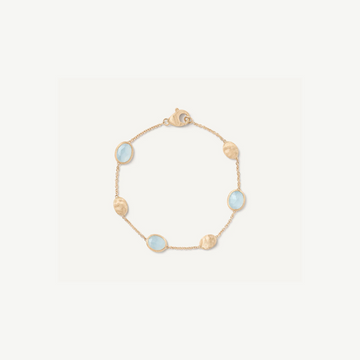 Siviglia Gold Aquamarine & Gold Bracelet