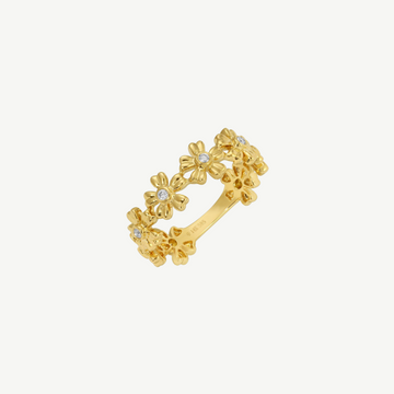 Flower Diamond Ring