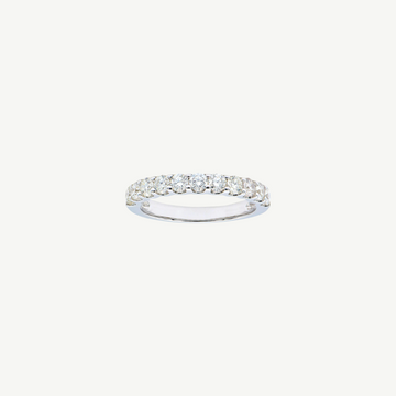 Round Cut Wedding Band