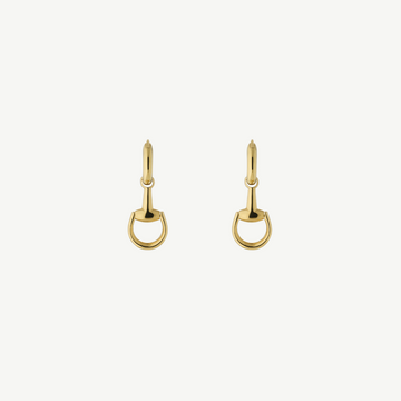 Horsebit earrings