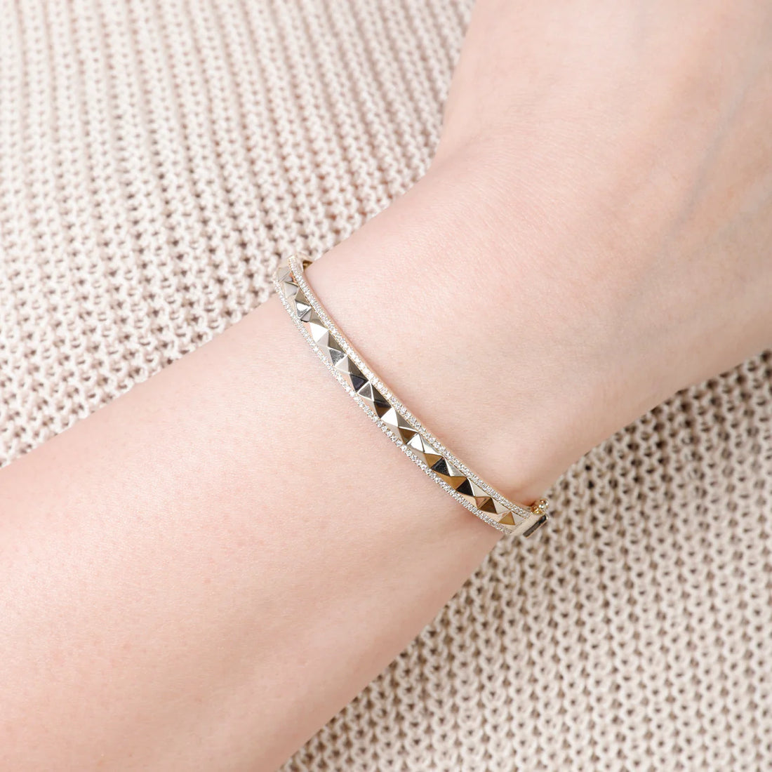 Pyramid Bangle