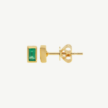 Emerald Stud Earrings