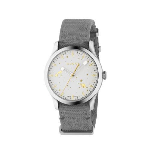 Gucci G-Timeless 38mm White Star Dial Watch