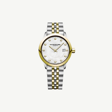 Raymond Weil Diamond Two-Tone Watch