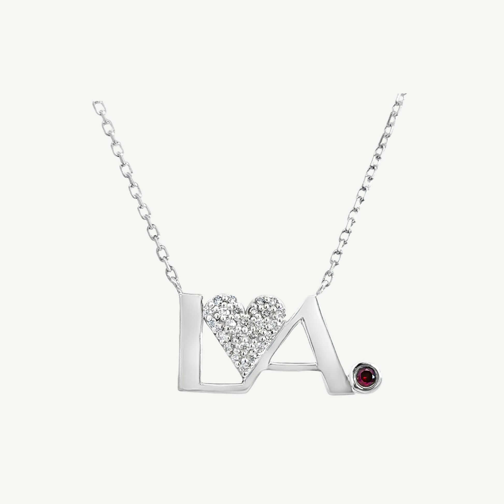 Hope for LA sterling Silver Necklace