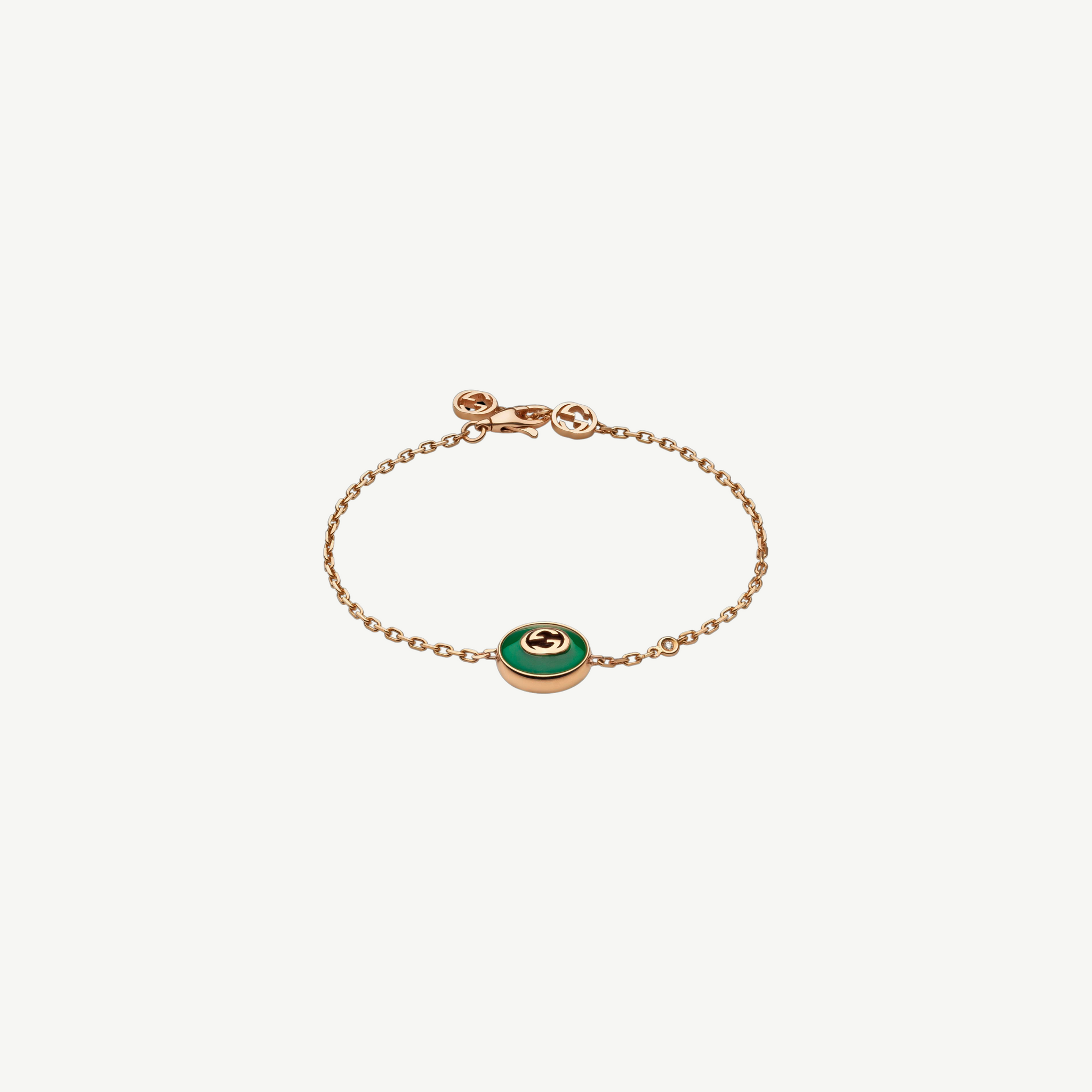 Gucci Interlocking Chain Bracelet