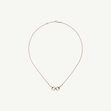 Gucci Horsebit diamond chain necklace