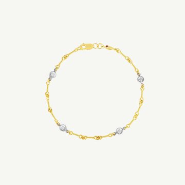 Diamonds By The Inch Four Station Dog Bone Bracelet