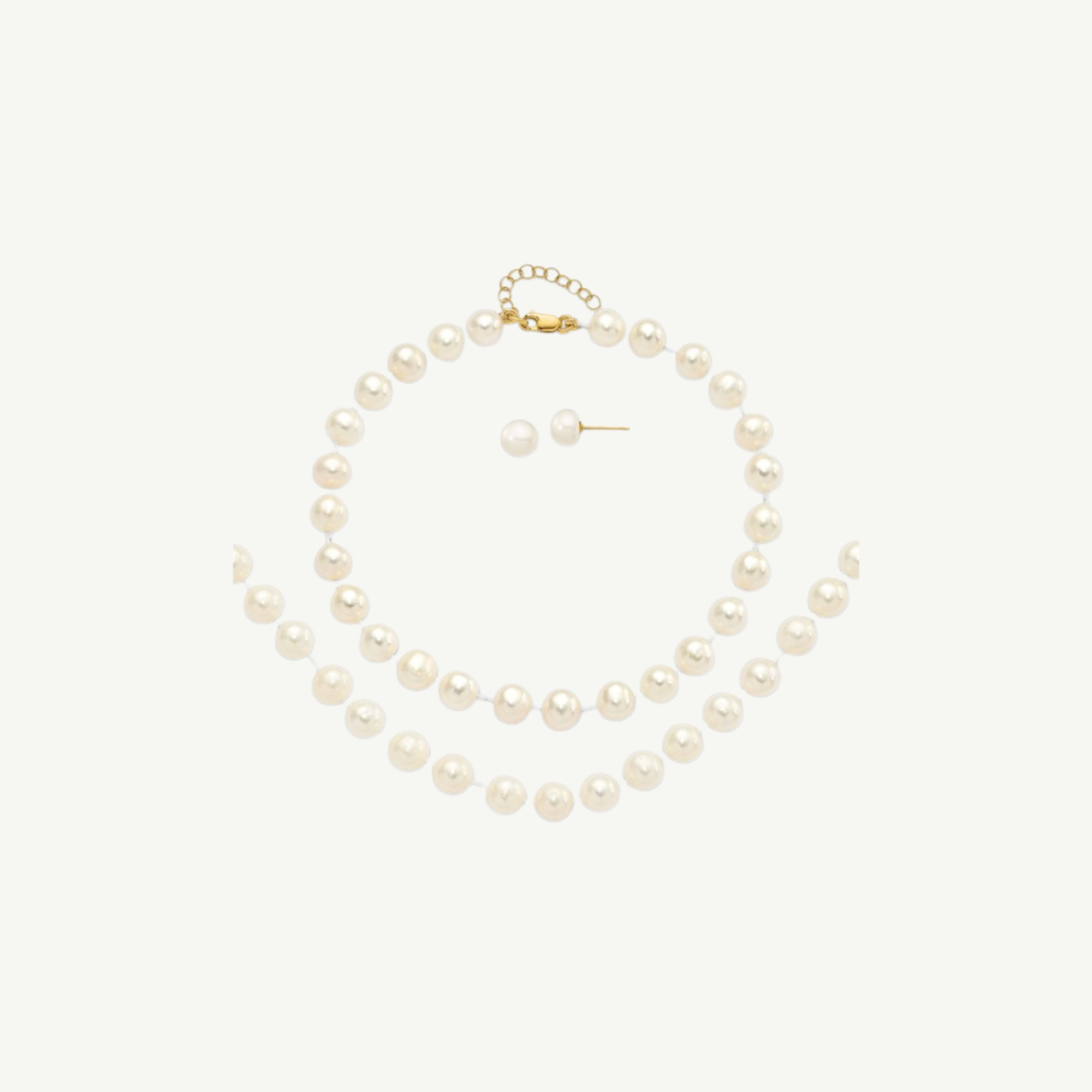 White Round Freshwater Cultured Pearl