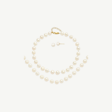 White Round Freshwater Cultured Pearl