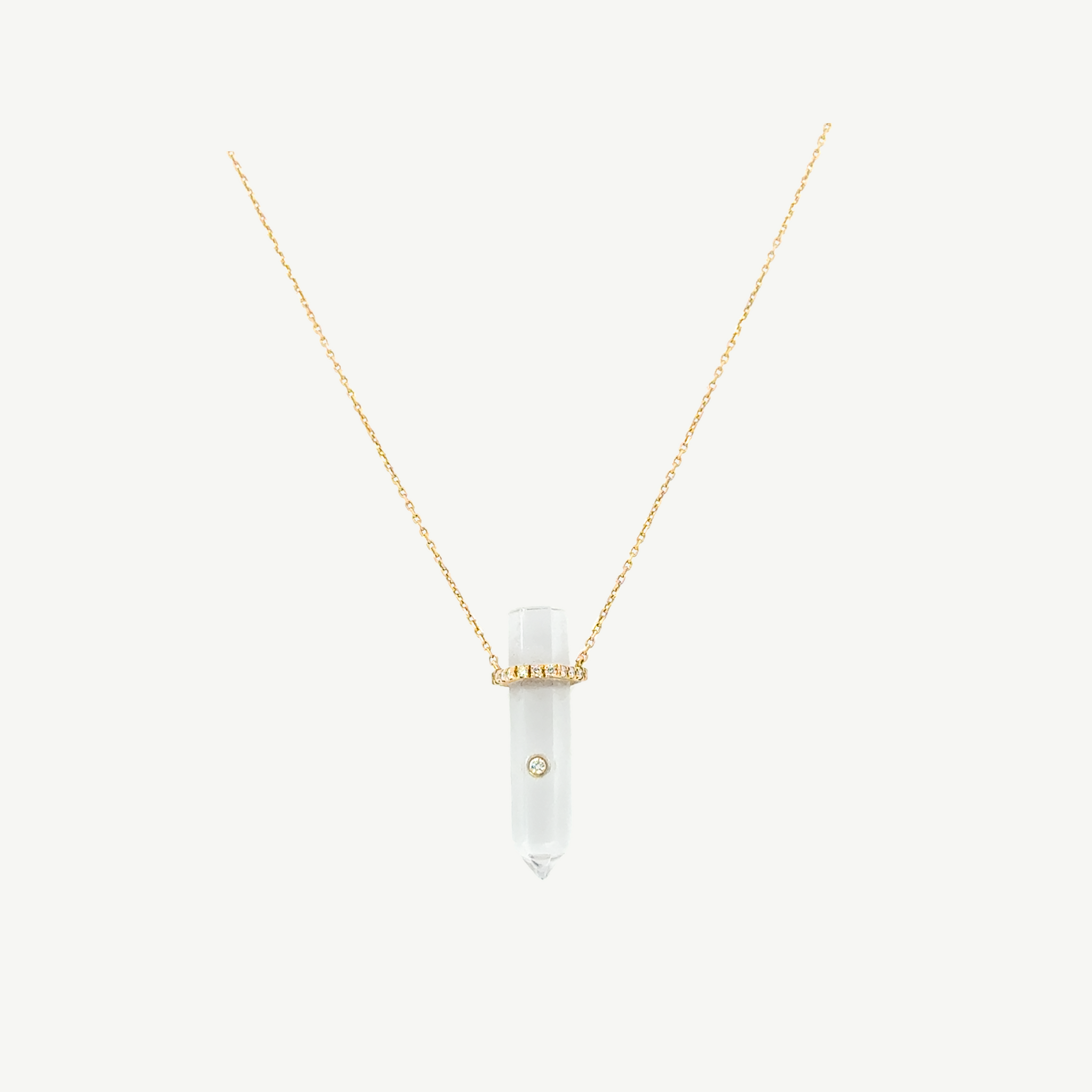 Crystal quartz Necklace