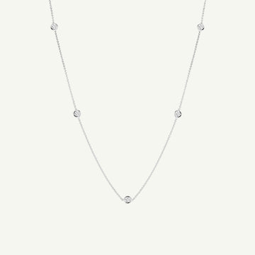 DIAMONDS BY THE INCH FIVE STATION NECKLACE