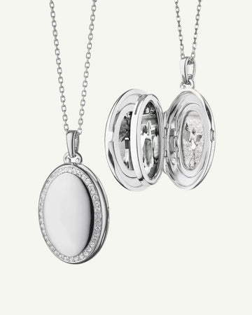 The Four Image "Midi" Sapphire Locket