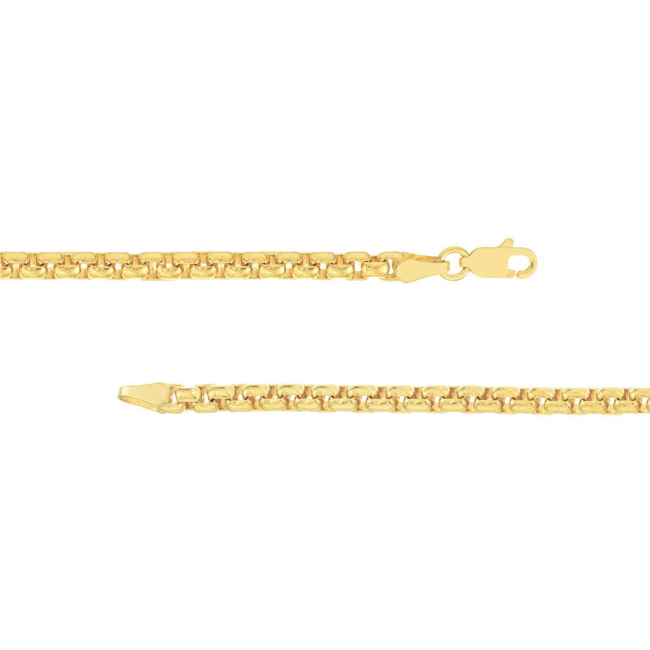 clasp mechanism for the gold chain bracelet