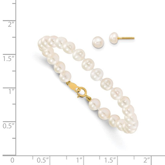 White Freshwater Cultured Pearl