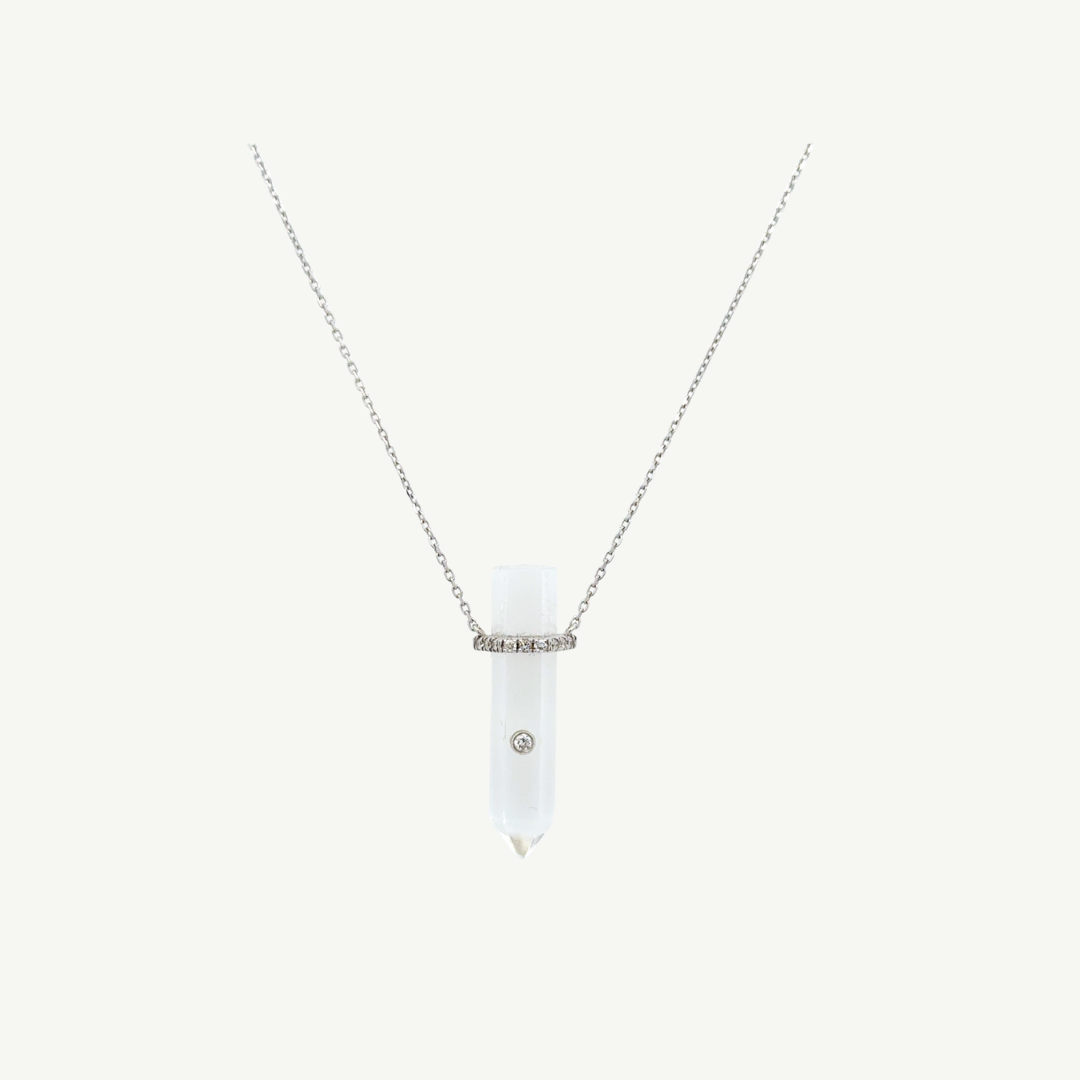 Crystal quartz Necklace