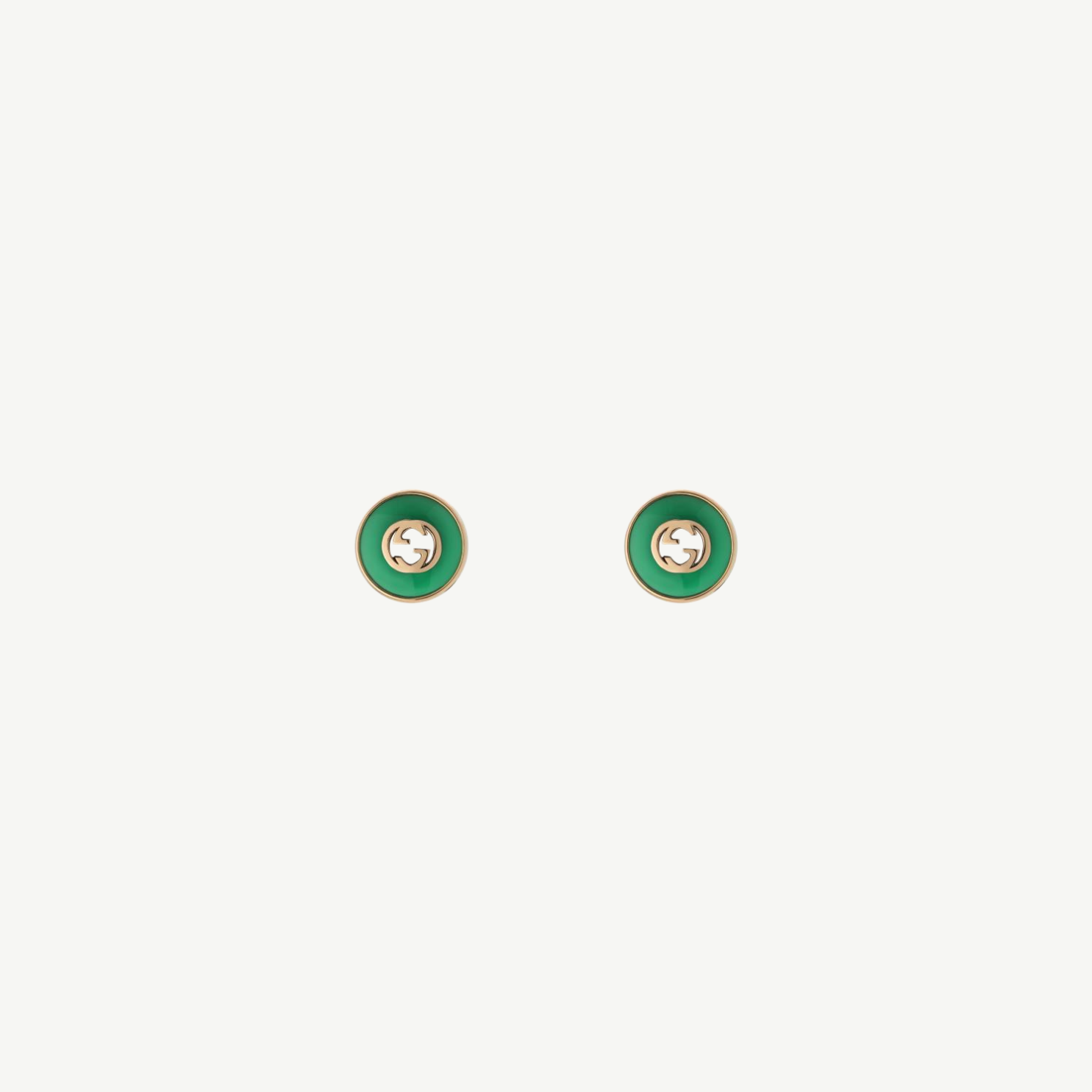 Gucci Interlocking Stud Earrings