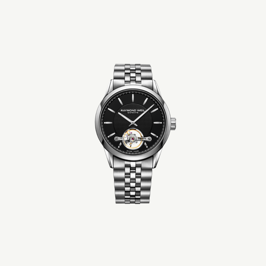 Raymond Weil Freelancer Automatic Black Dial Watch