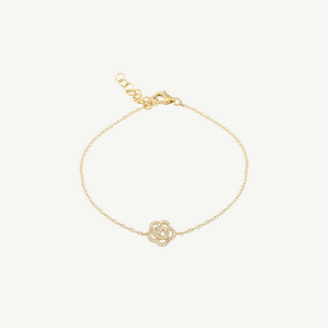 Flower Diamond Bracelet