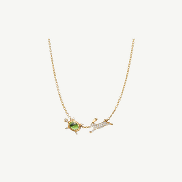 The Tortoise and the Hare Necklace