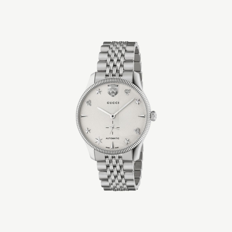 Gucci Steel G-Timeless 40mm Automatic Watch