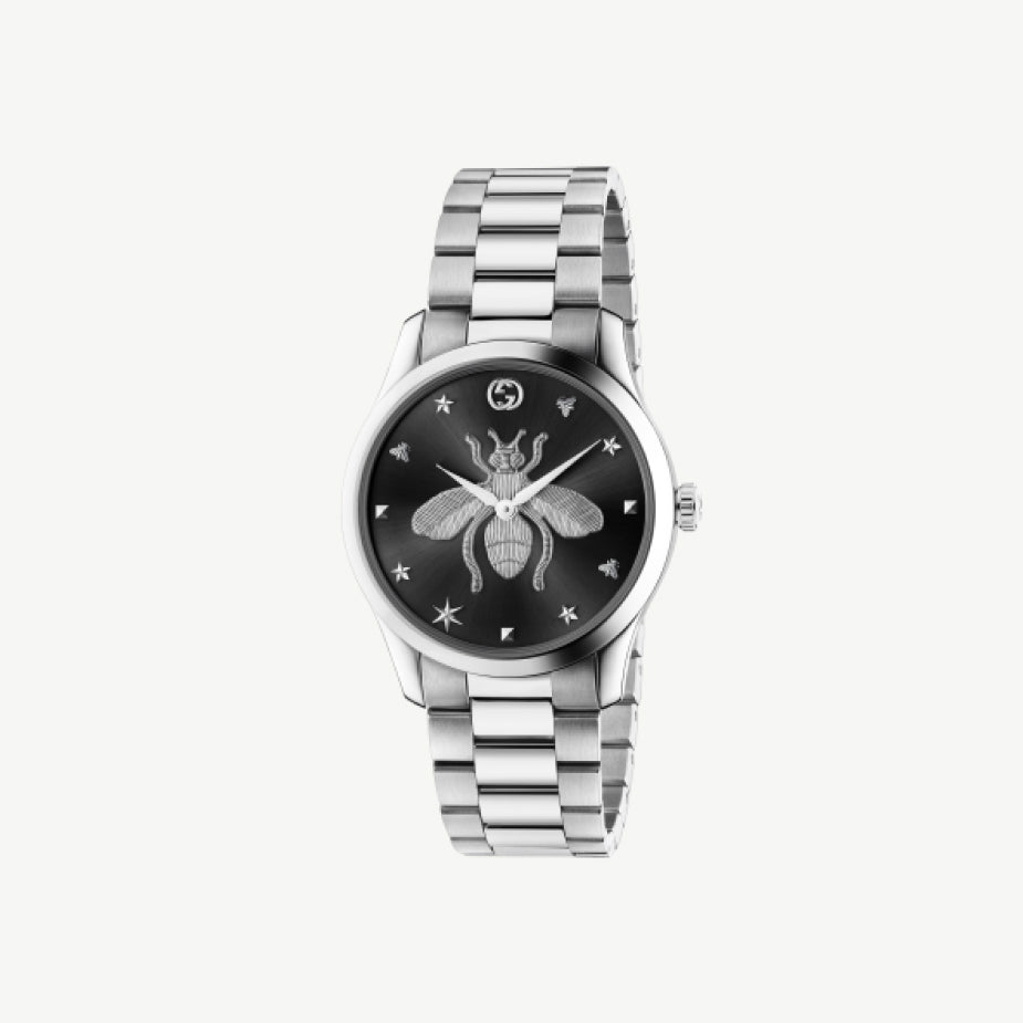 Gucci Stainless Steel G-Timeless Bee Watch