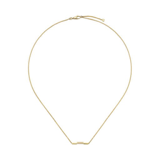 Gucci Link to Love Necklace with "GUCCI" Bar