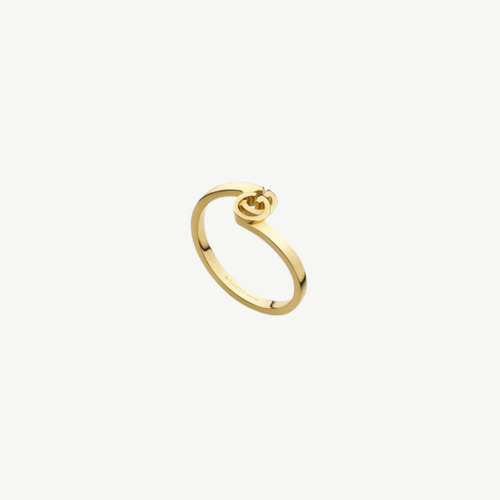 Gucci Running Gg Stackable Ring