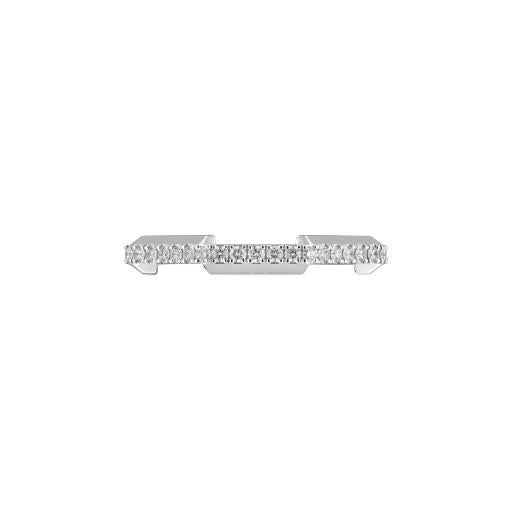 Gucci Link To Love Pave Ring