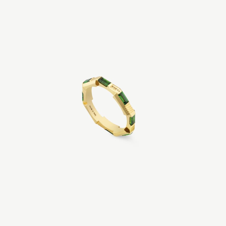 Gucci Link to Love Tourmaline Ring