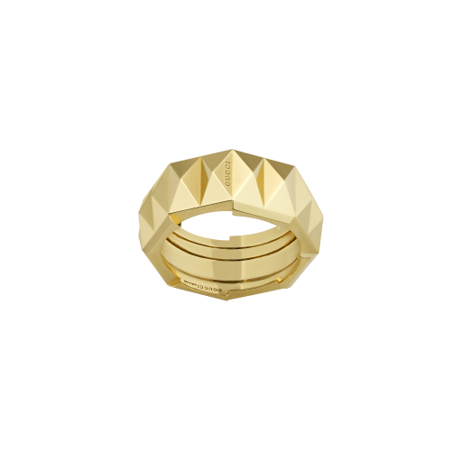 Gucci Link to Love diamond ring in 18k white gold | GUCCI® US