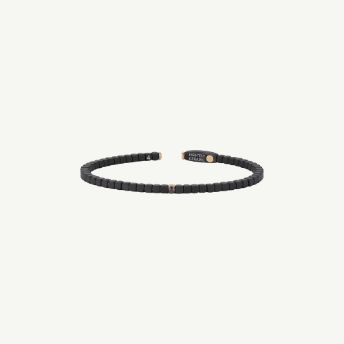 DEMEGLIO UOMO Dado Bangle with Black Diamond