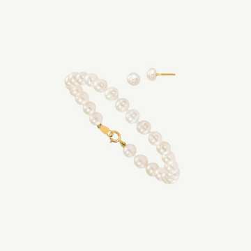 White Freshwater Cultured Pearl